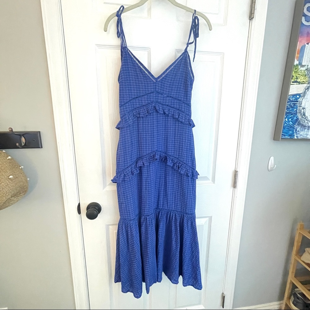 Lovers and Friends ‘Ulyanna’ Blue Midi Dress - Picture 4 of 9